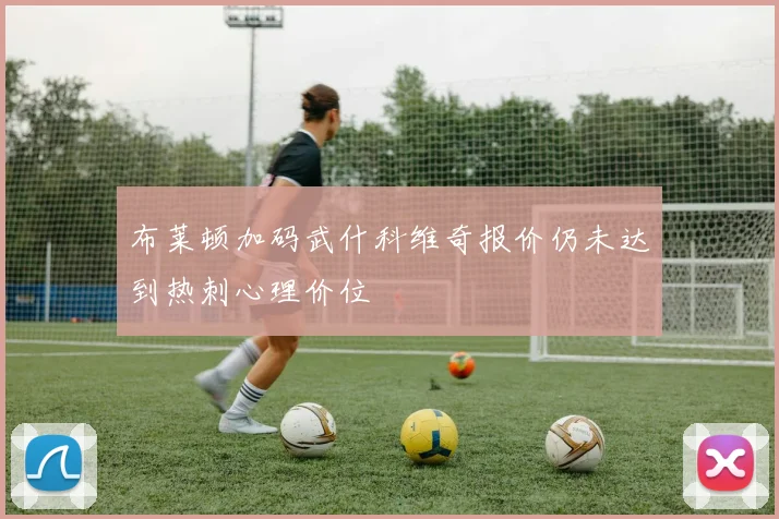 布莱顿加码武什科维奇报价仍未达到热刺心理价位